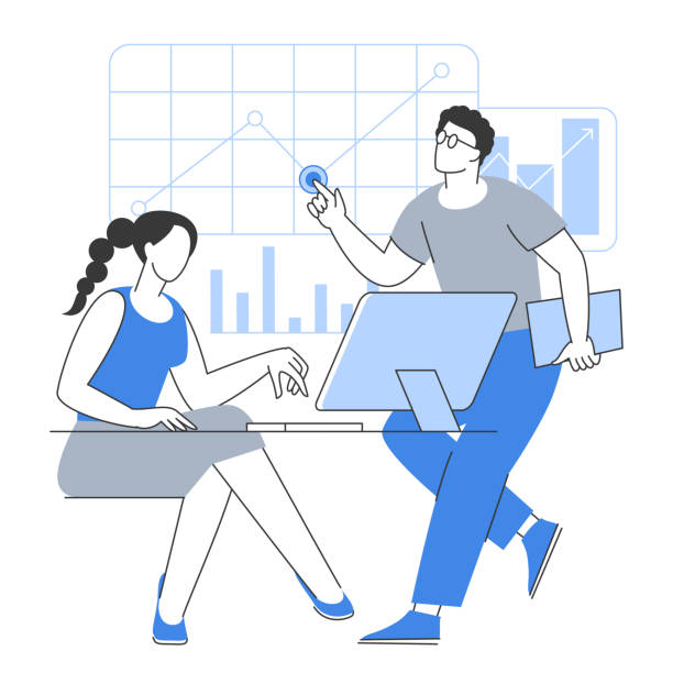 Profissionais trabalhando